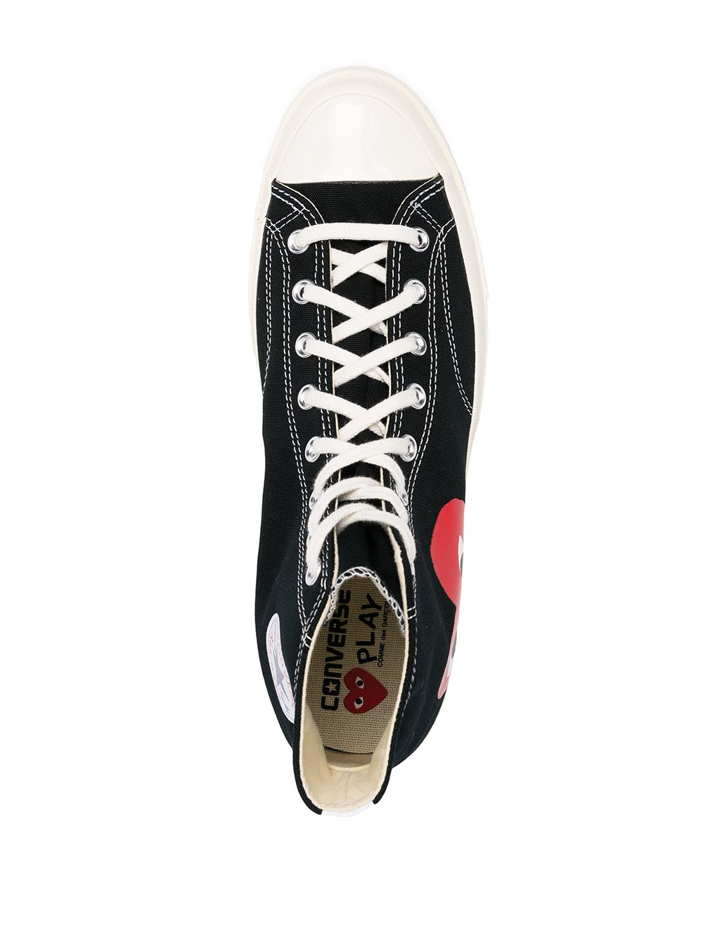 Comme Des Garçons Play x Converse Black