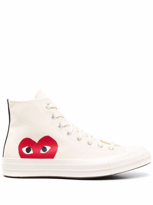 Comme Des Garçons Play x Converse White