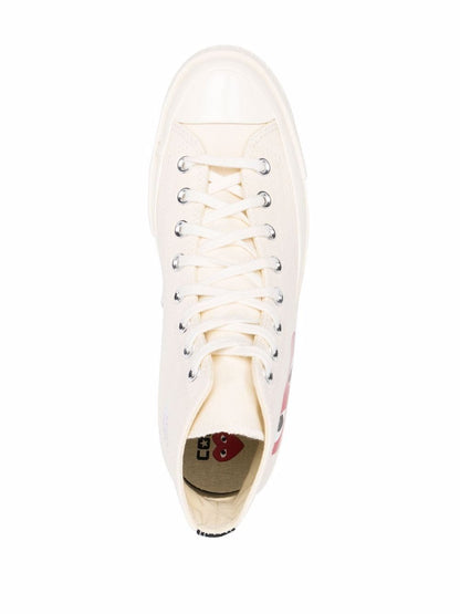 Comme Des Garçons Play x Converse White