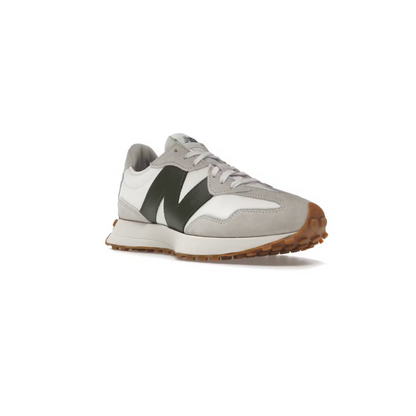 NB 327 Moonbeam/Oak Leaf Green/Sea Salt