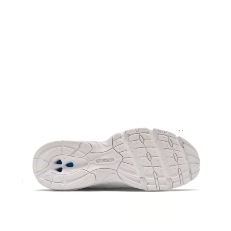 NB 530 White Silver Metallic