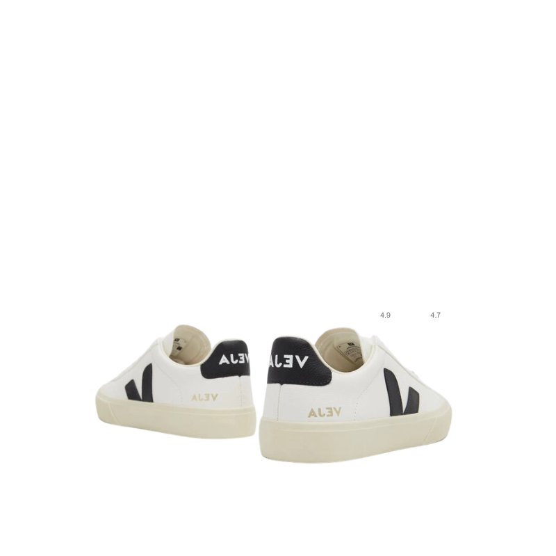 Veja Campo White Black